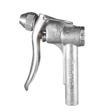 An image of a Tri-Con air blow nozzle handle with a mister nozzle attached.